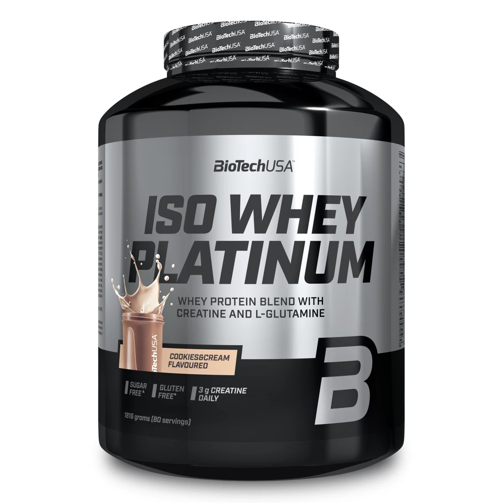 Iso Whey Platinum - 1816g, Cookies & Cream