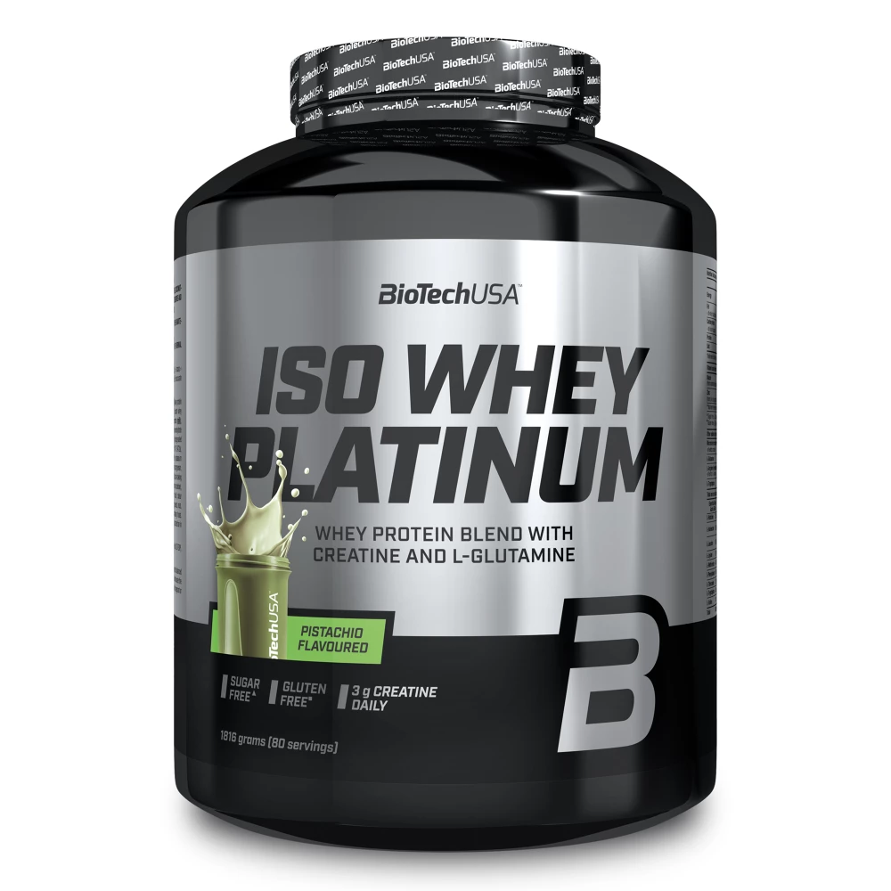 Iso Whey Platinum - 1816g, Pistachio