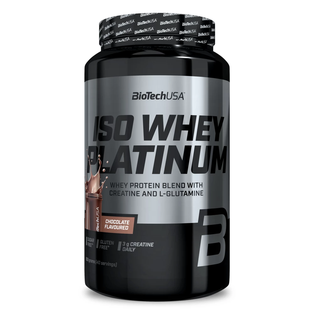 Iso Whey Platinum - 908g, Chocolate