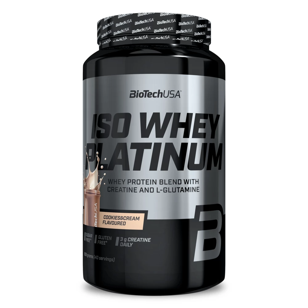 Iso Whey Platinum - 908g, Cookies & Cream