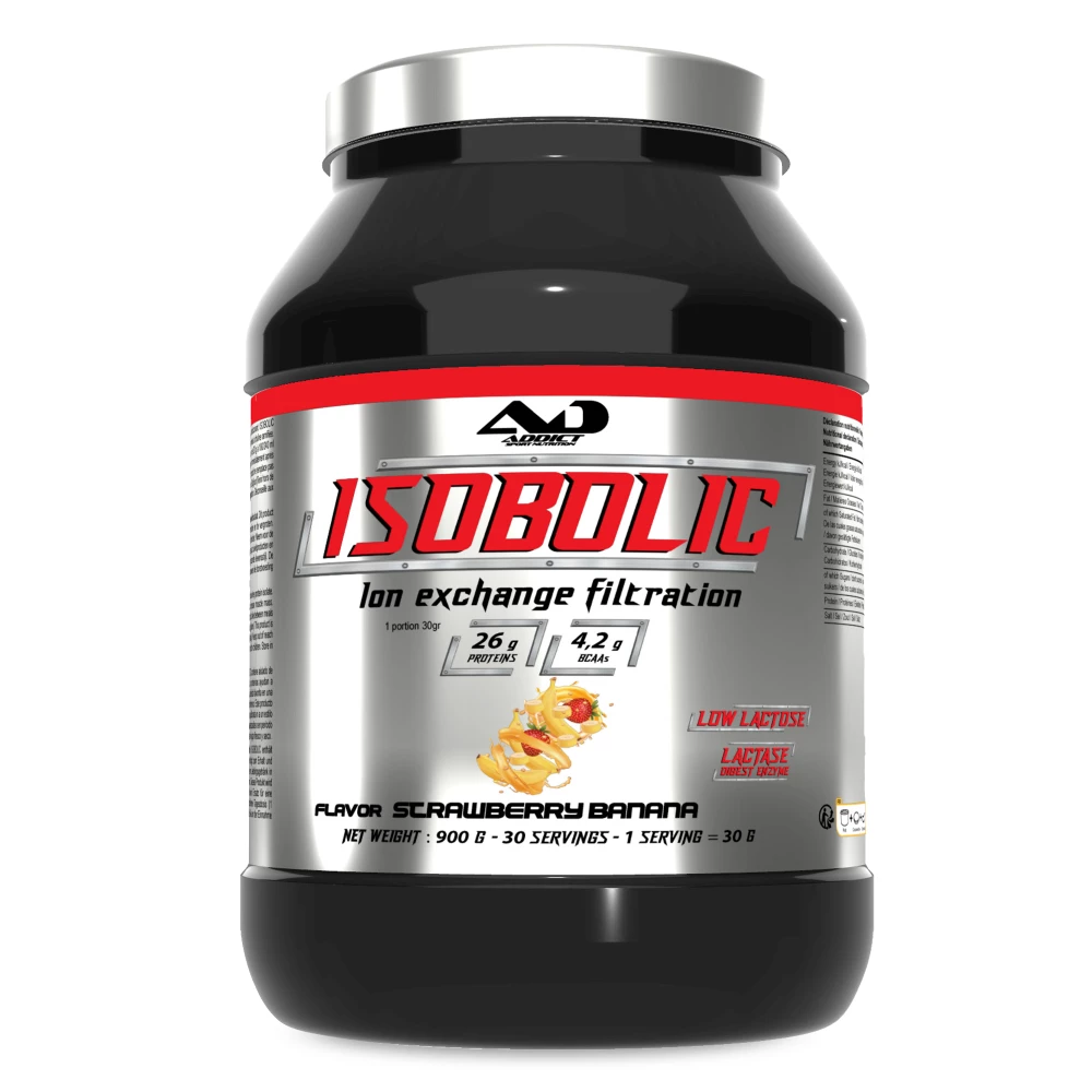 Isobolic - 900g, Strawberry Banana