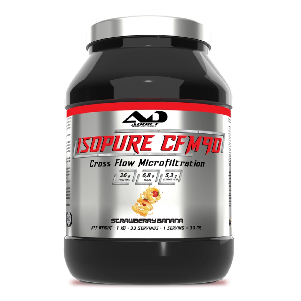Isopure CFM 90 - 1000g, Strawberry Banana