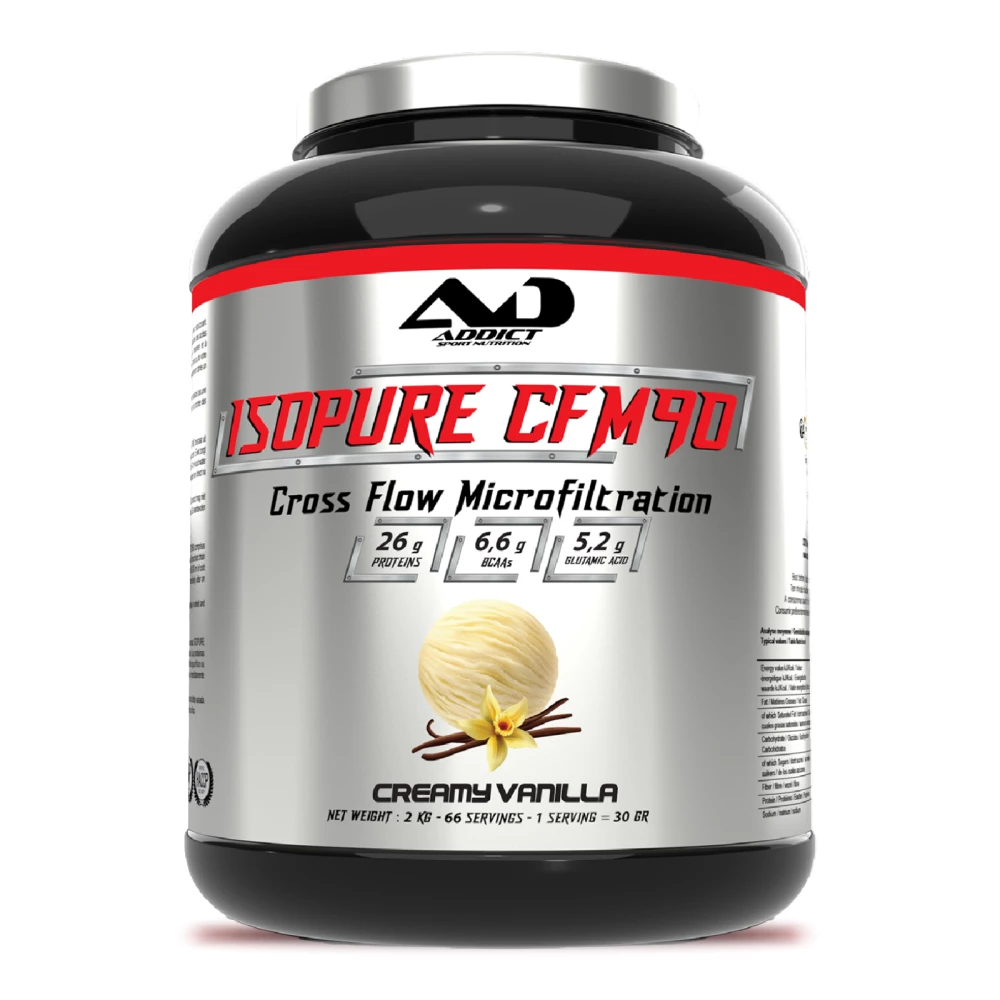 Isopure CFM 90 - 2000g, Creamy Vanilla