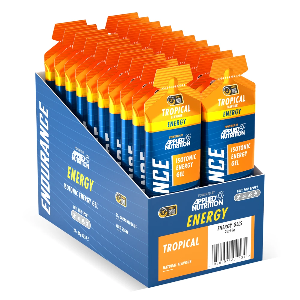 Isotonic Energy Gel - Boite de 20, Tropical