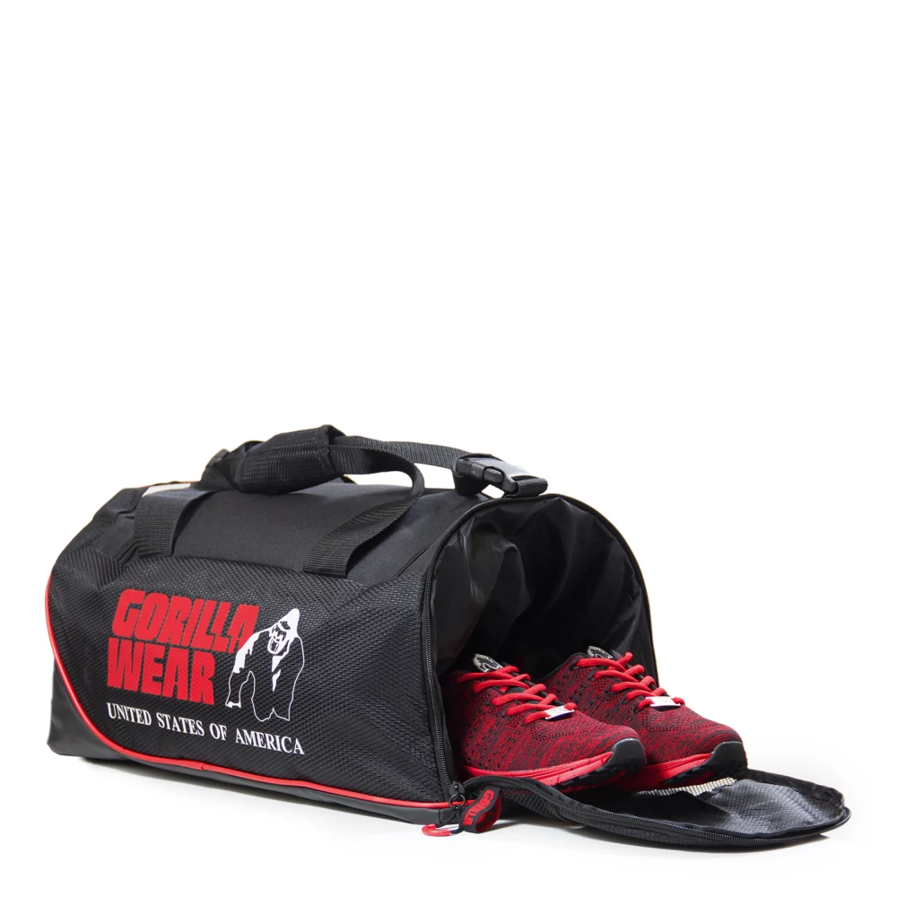 Jerome Gym Bag - Taille unique, Black/Red
