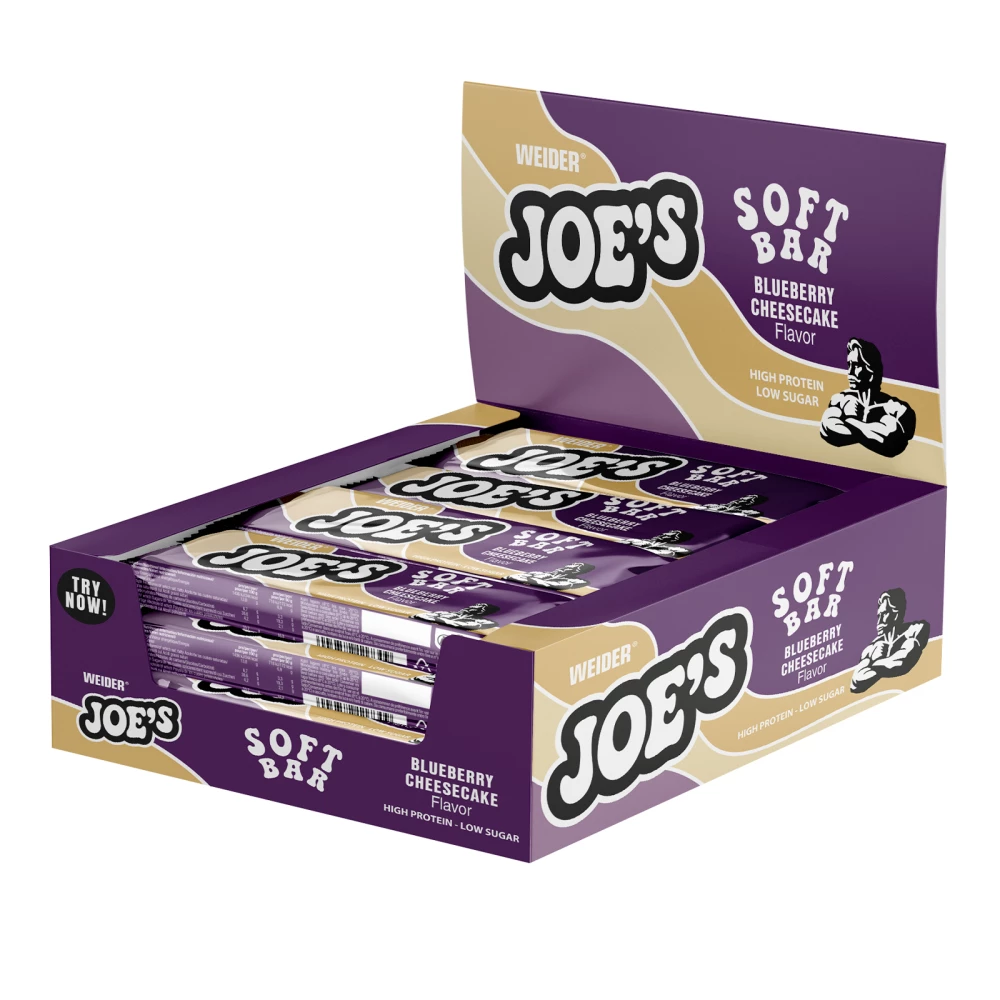 Joe's Soft Bar - Boite de 12, Blueberry Cheesecake
