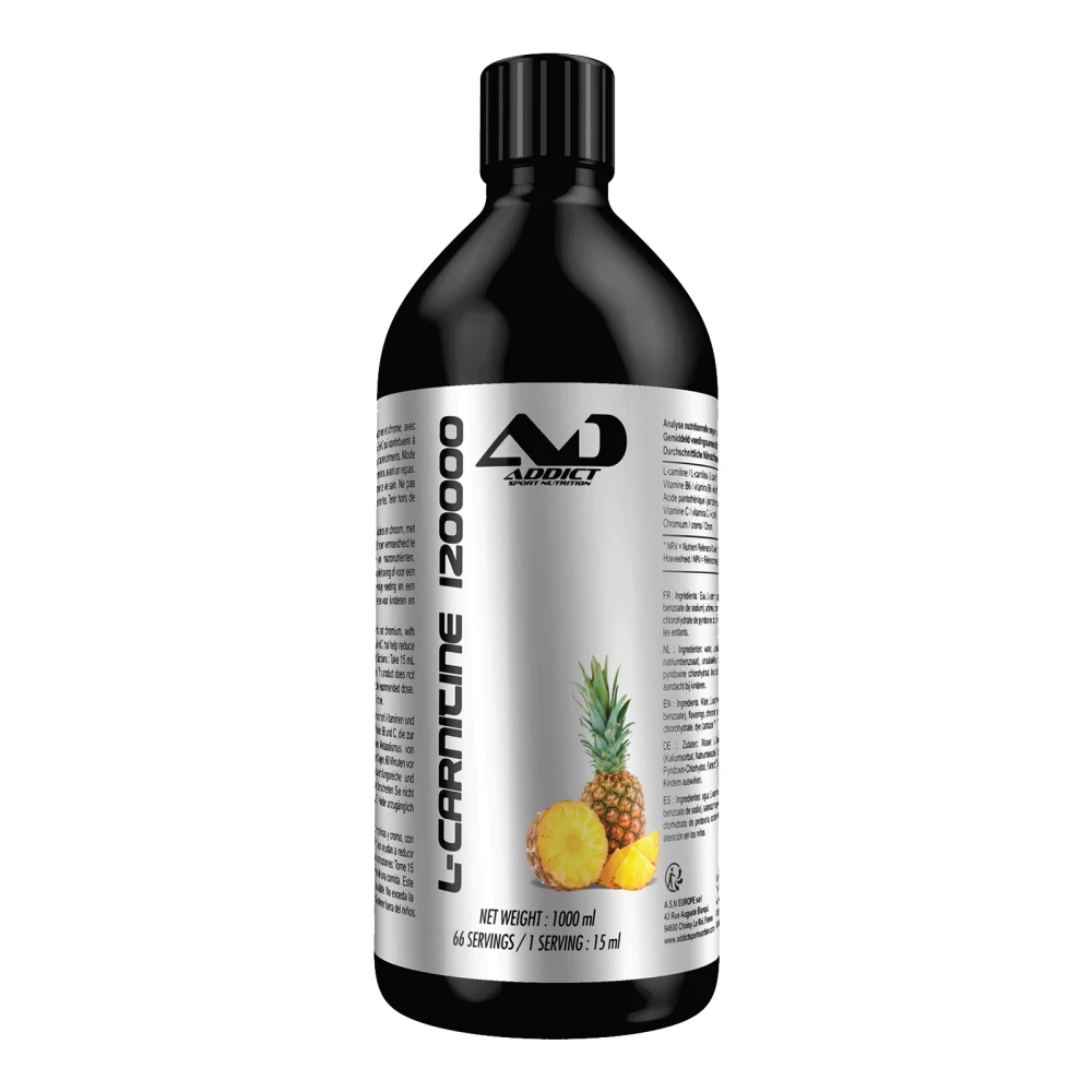 L-Carnitine 120000 - 1000ml, Pineapple