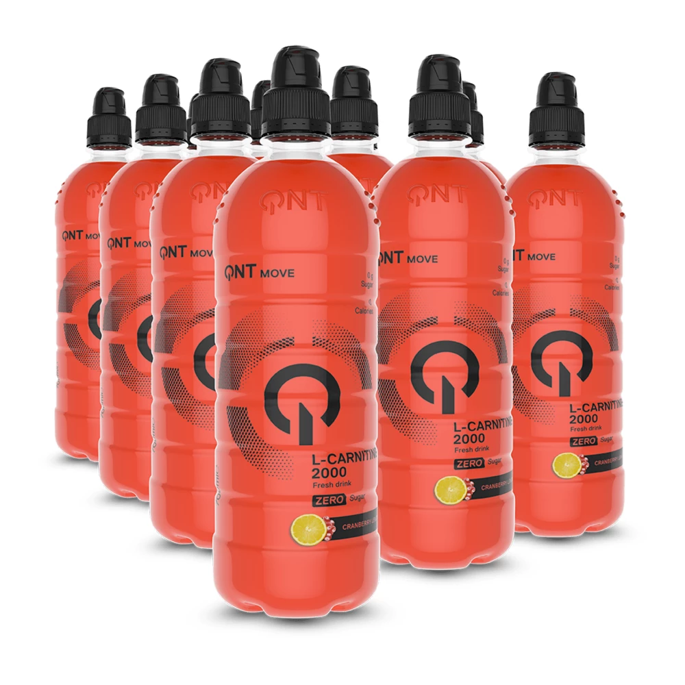 L-Carnitine 2000 - Pack de 12, Cranberry Lemon