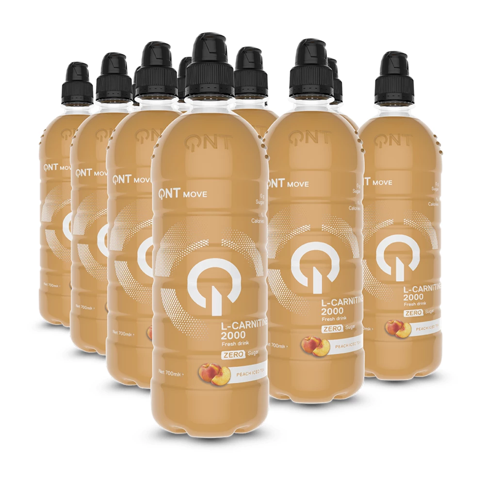 L-Carnitine 2000 - Pack de 12, Peach Ice Tea