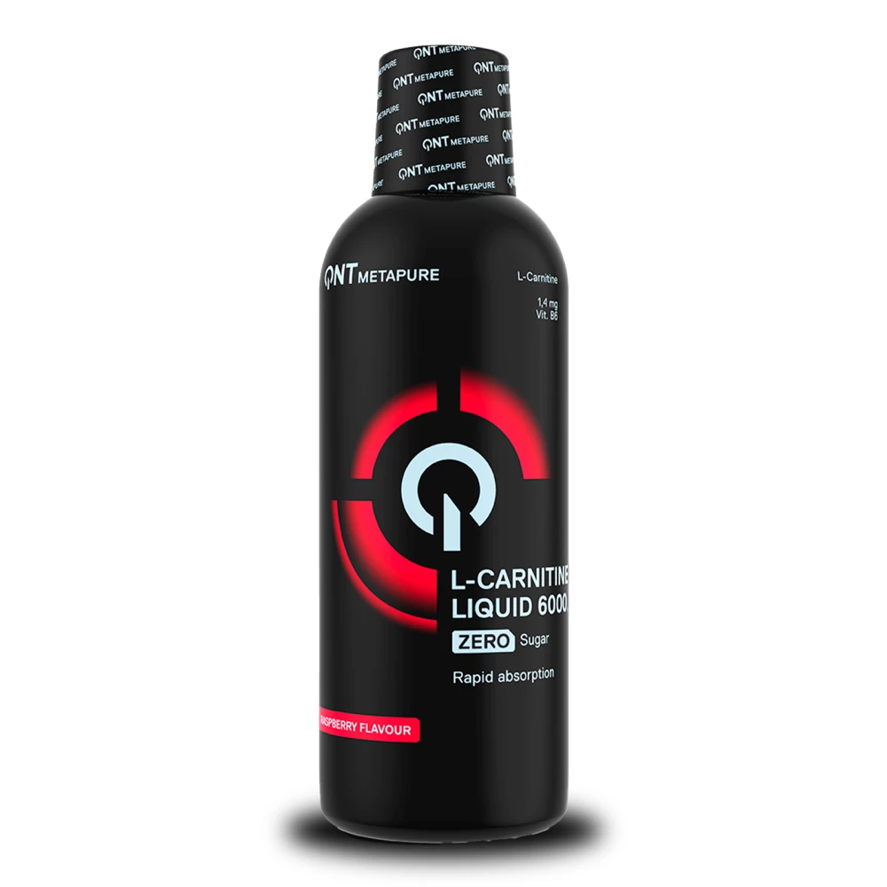 L-Carnitine Liquid 6000 - 500ml, Raspberry