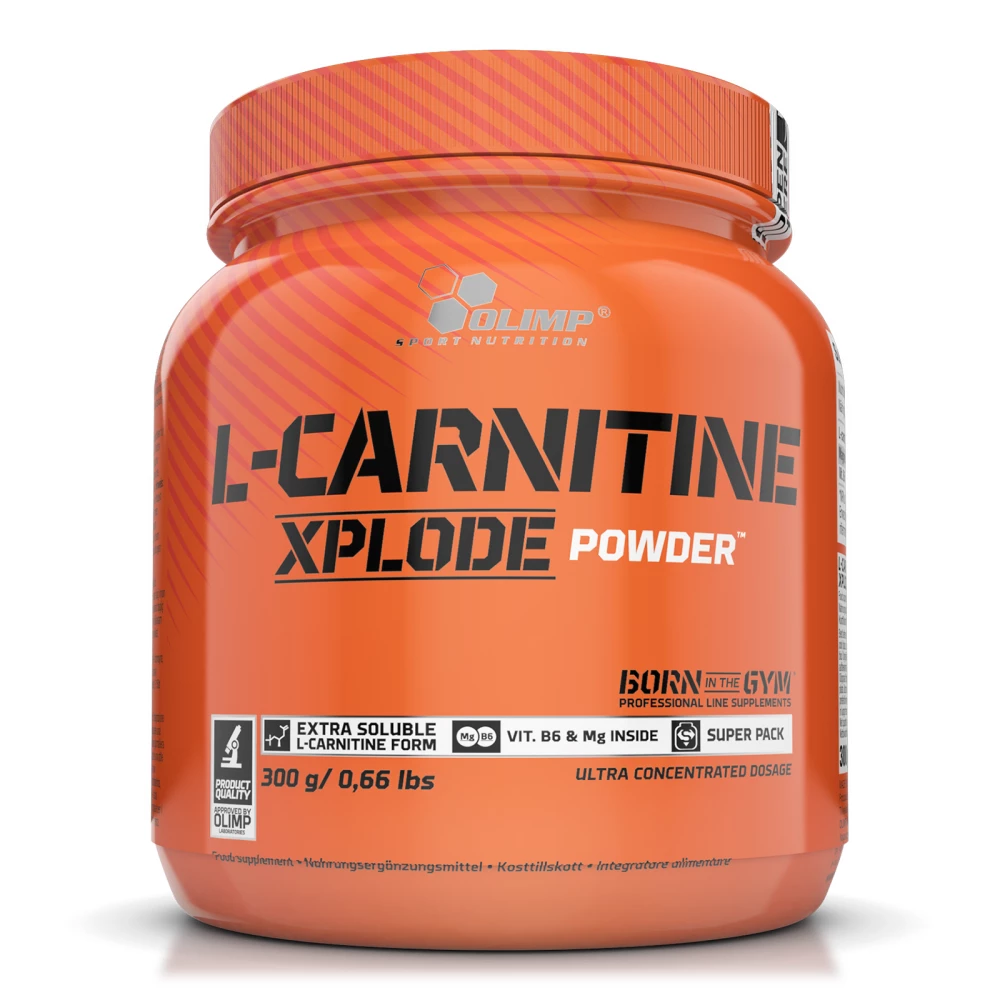 L-Carnitine Xplode Powder - 300g, Orange