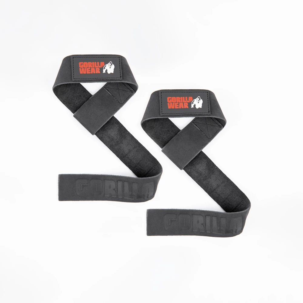 Leather Lifting Straps - Taille unique, Black