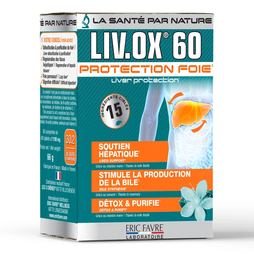 Liv.OX® 60 - 60 Comprimés