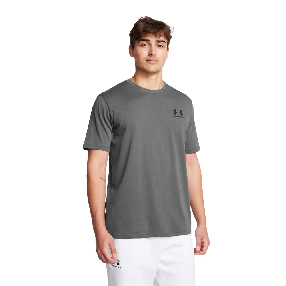 Haut à manches courtes Under Armour Sportstyle Left Chest - M, Gray