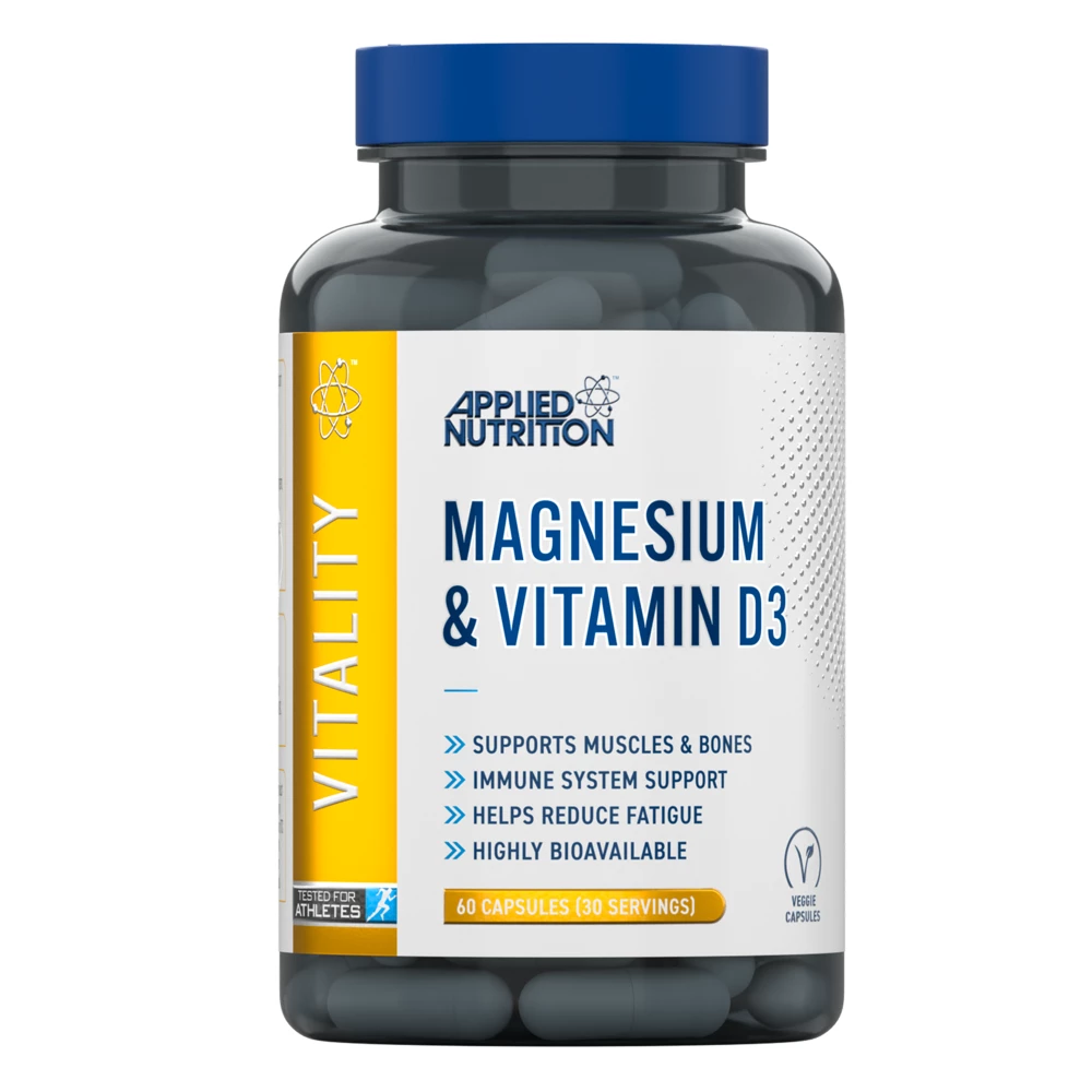 Magnesium & Vitamin D3 - 60 Gélules