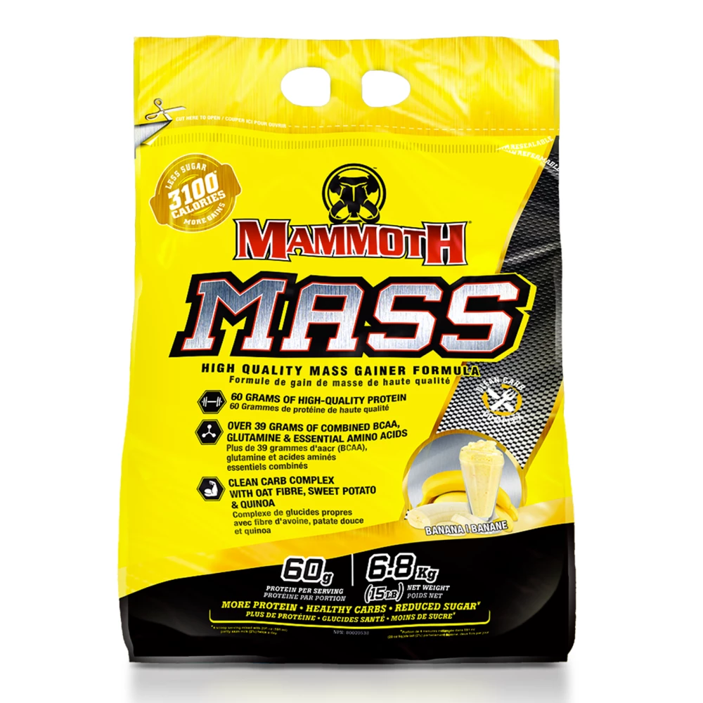 Mammoth Mass - 6800g, Banana