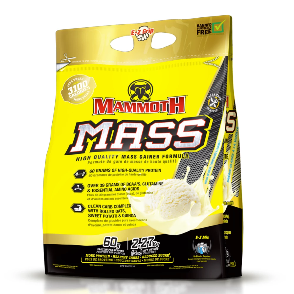 Mammoth Mass - 2270g, Vanilla Ice Cream