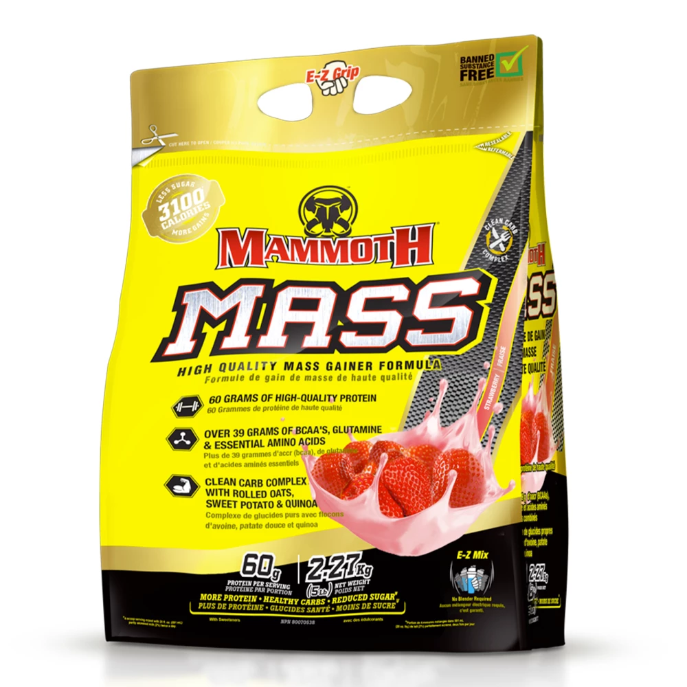 Mammoth Mass - 2270g, Fraise