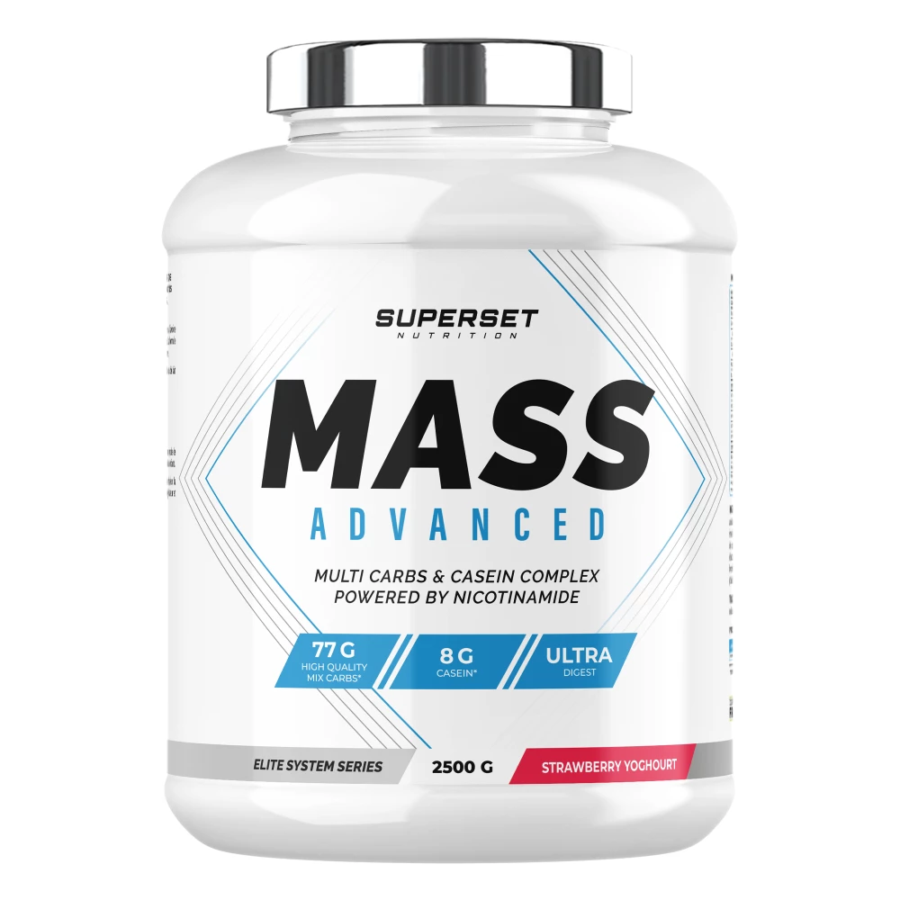 Mass Advanced - 2500g, Strawberry Yoghurt