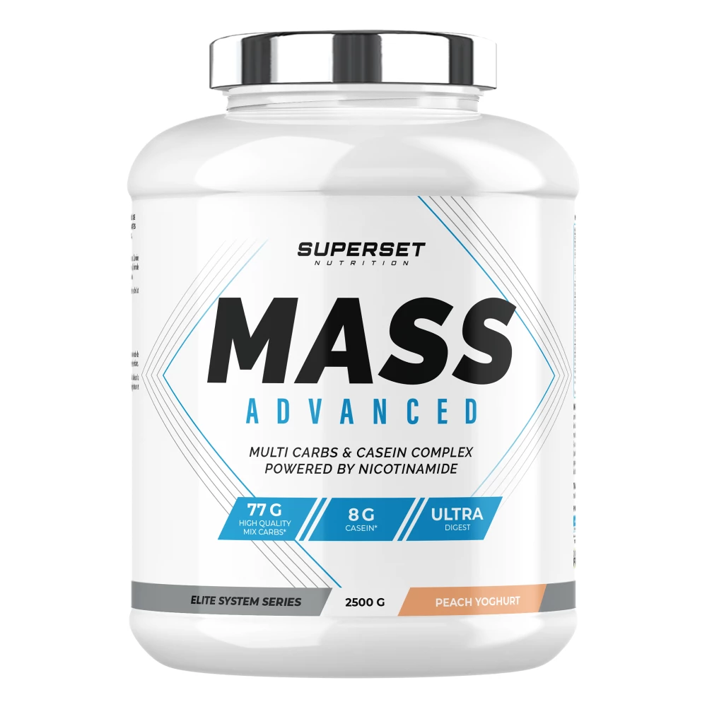 Mass Advanced - 2500g, Peach Yoghurt