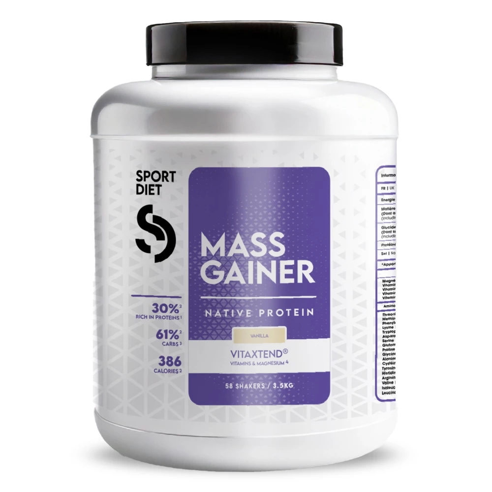 Mass Gainer - 3500g, Vanilla