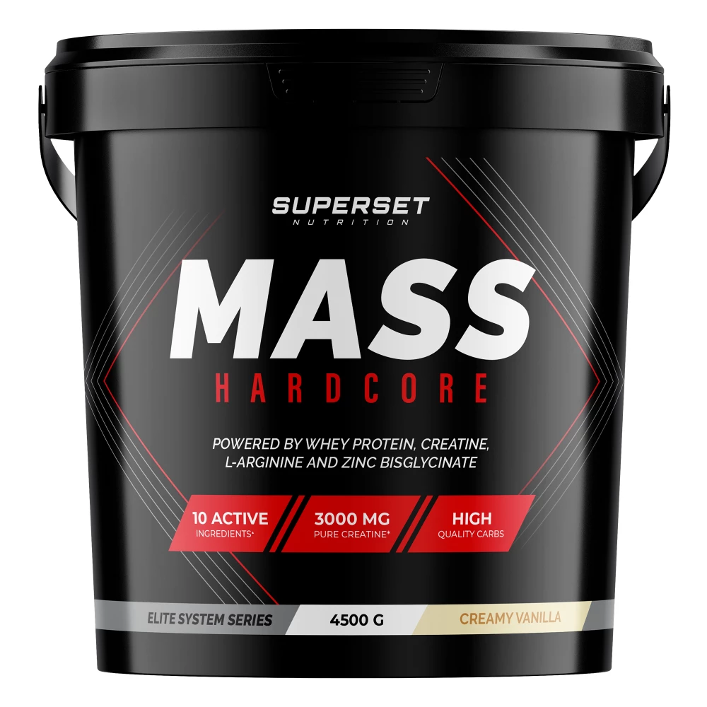 Mass Hardcore - 4500g, Creamy Vanilla