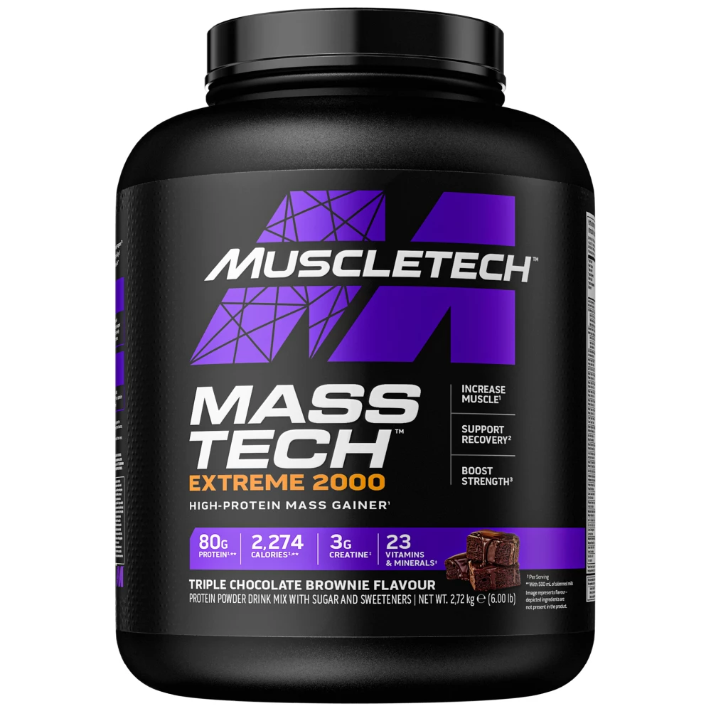 Mass-Tech Extreme 2000 - 2720g, Triple Chocolate Brownie