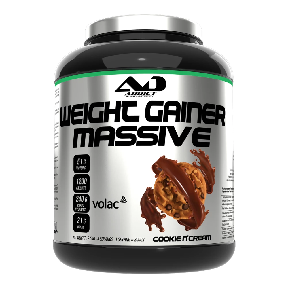 Weight Gainer Massive - 2500g, Cookies & Cream