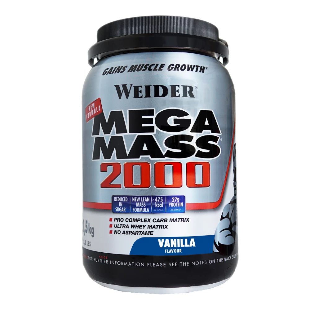 Mega Mass 2000 - 1500g, Vanilla