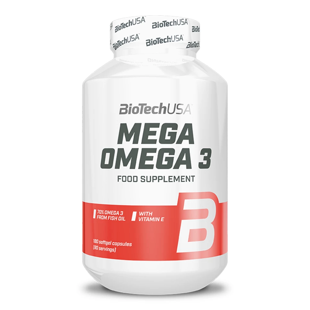 Mega Omega 3 - 180 Capsules molles
