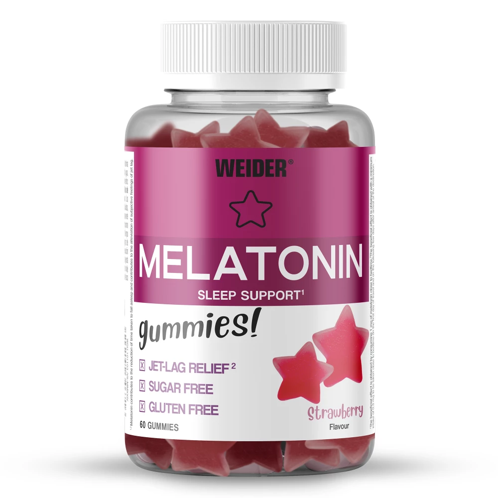 Melatonin - 60 Gummies, Strawberry