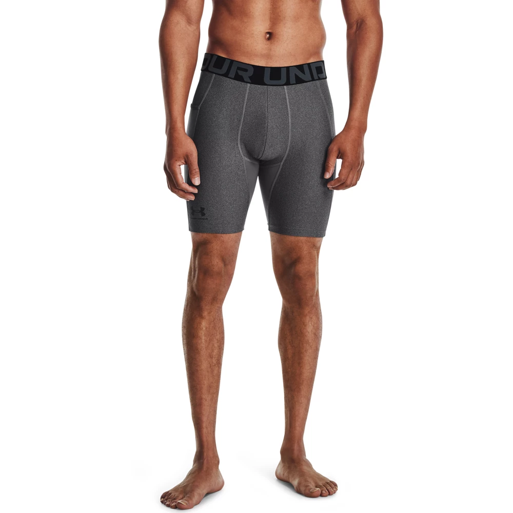 Men's HeatGear® Compression Shorts - XXL, Gray