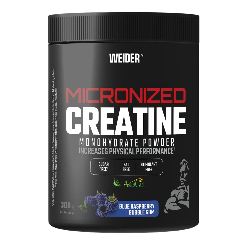 Micronized Creatine - 300g, Blue Raspberry