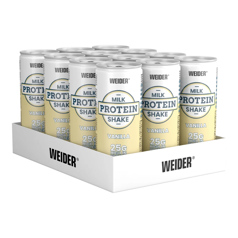 Milk Protein Shake - Pack de 12, Vanilla