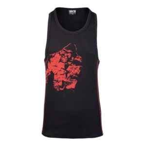 Monterey Tank Top - S/M, Black/Red