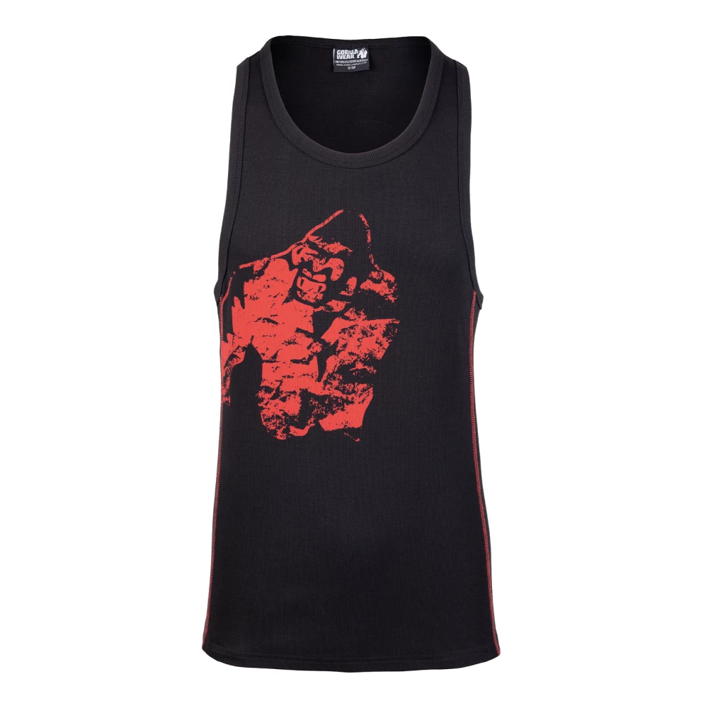 Monterey Tank Top - L/XL, Black/Red