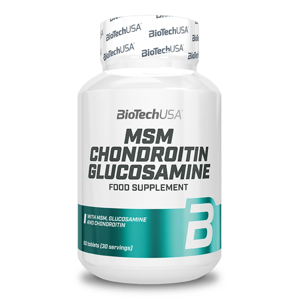 MSM Chondroitin Glucosamine - 60 Comprimés