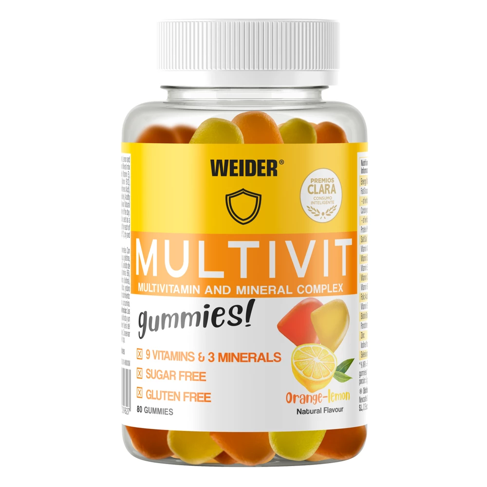 Multivit - 80 Gummies, Orange Lemon