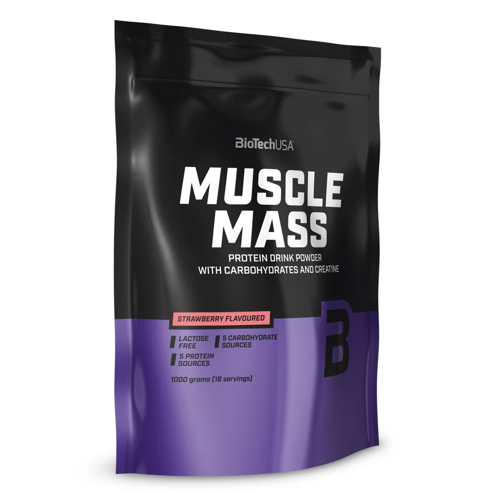 Muscle Mass - 1000g, Fraise