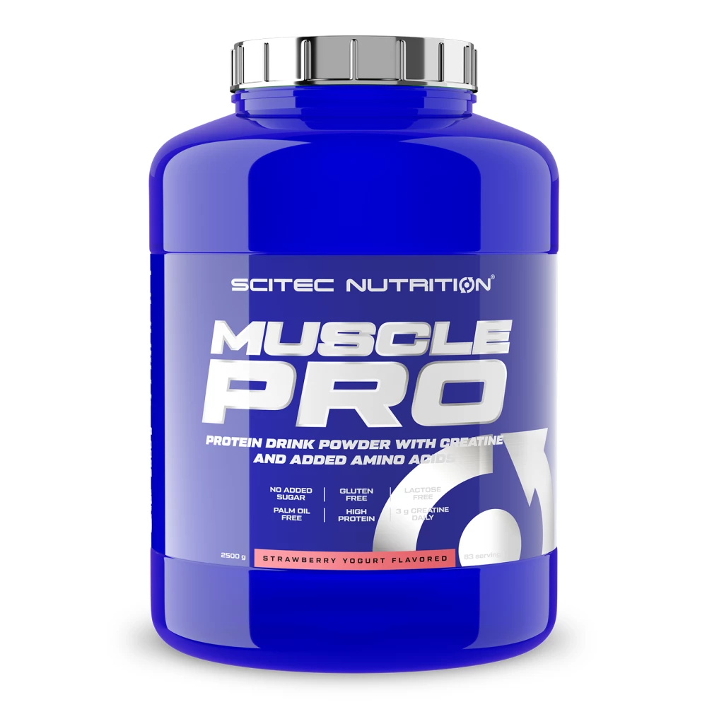Muscle Pro - 2500g, Strawberry Yogurt