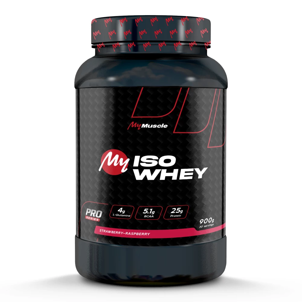 My Iso Whey - 900g, Strawberry-Raspberry