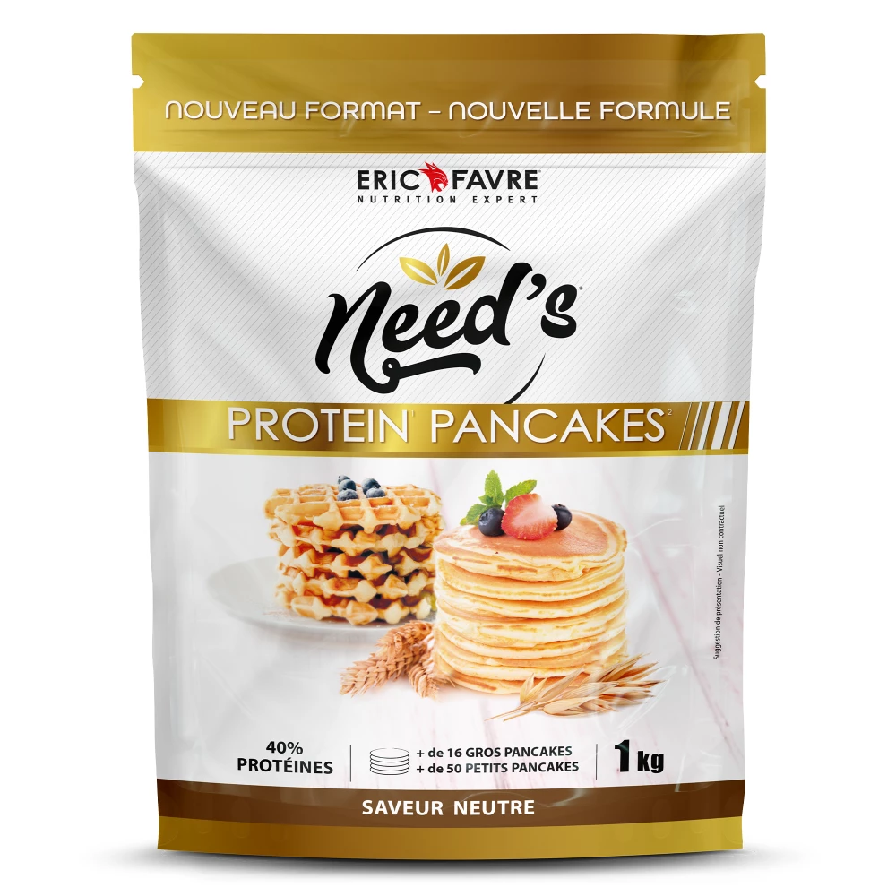 Need's Protein Pancakes - 1000g, Saveur neutre