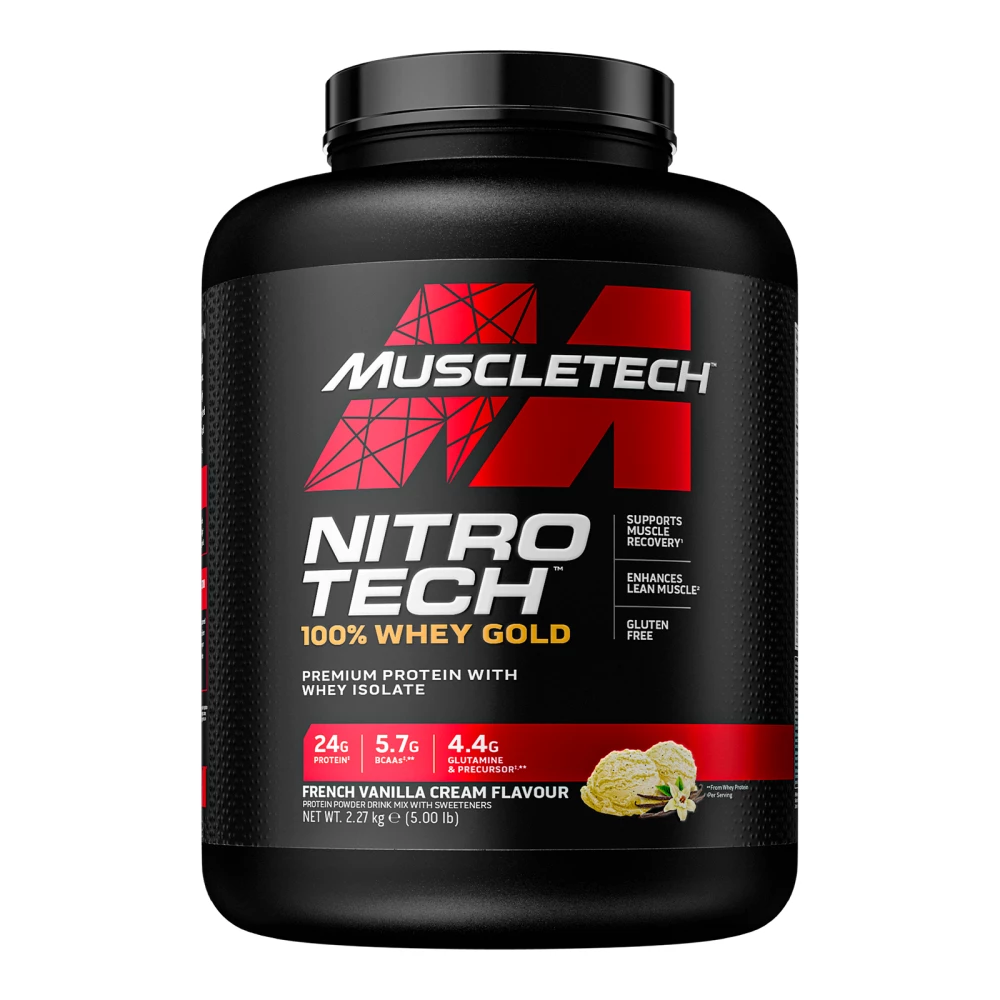 Nitro-Tech Whey Gold - 2270g, French Vanilla Cream
