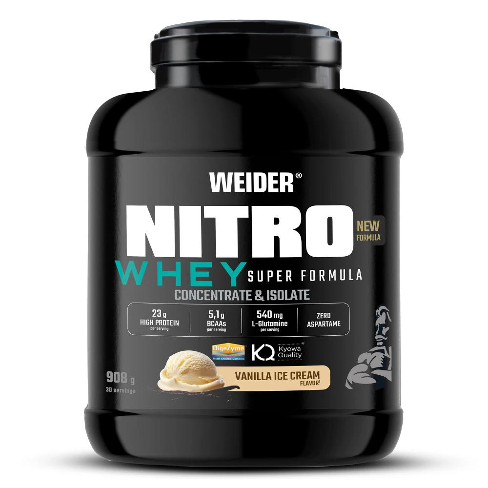 Nitro Whey Super Formula - 908g, Vanilla Ice Cream