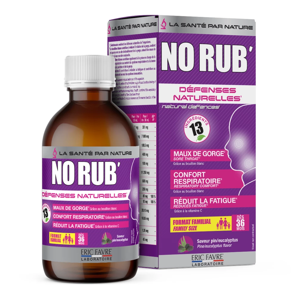 No Rub' - 200ml, Pin-Eucalyptus