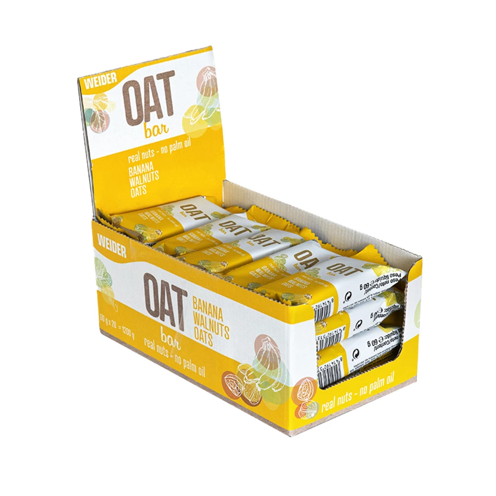 Oat Bar - Boite de 20, Banana Walnuts Oats