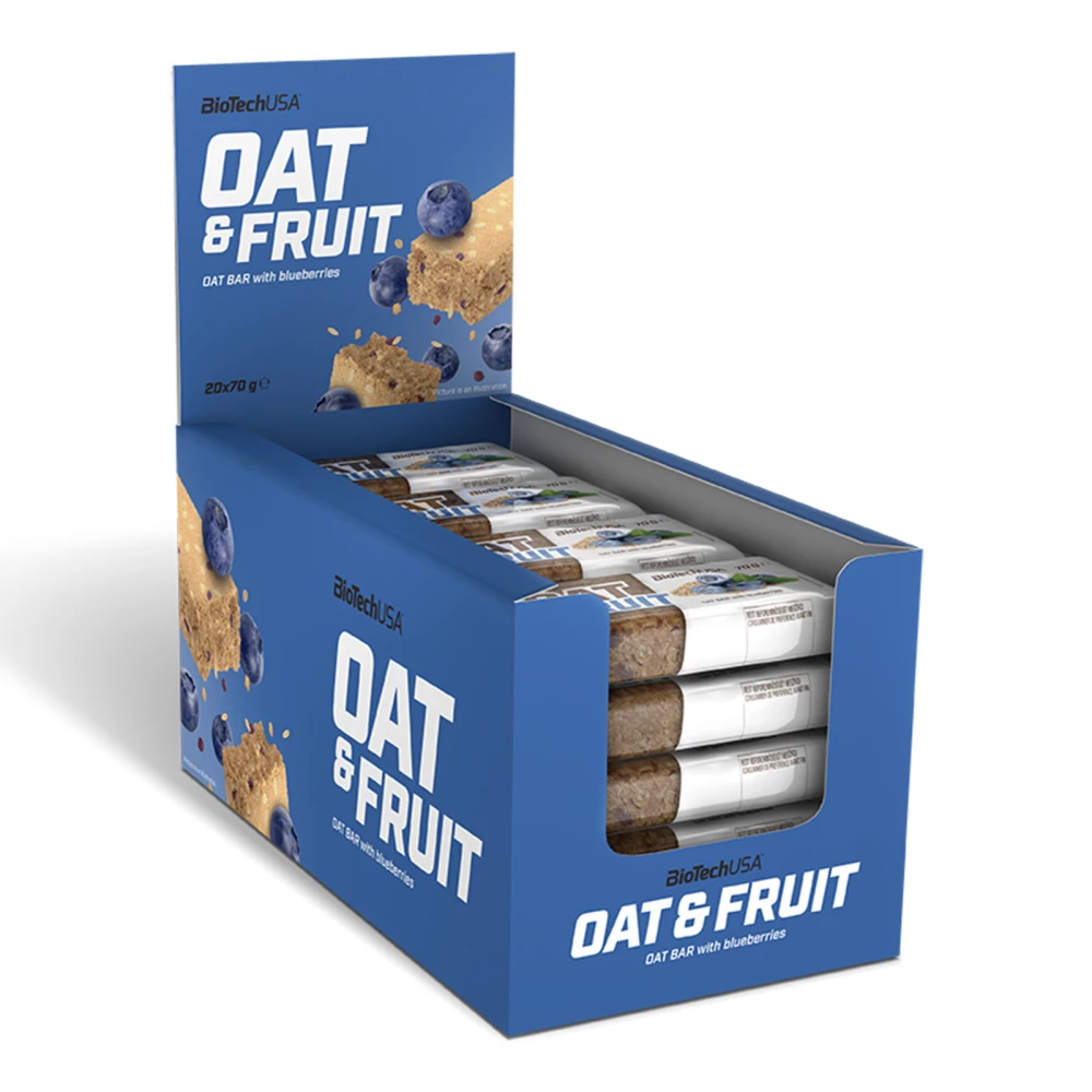 Oat & Fruit - Boite de 20, Blueberry