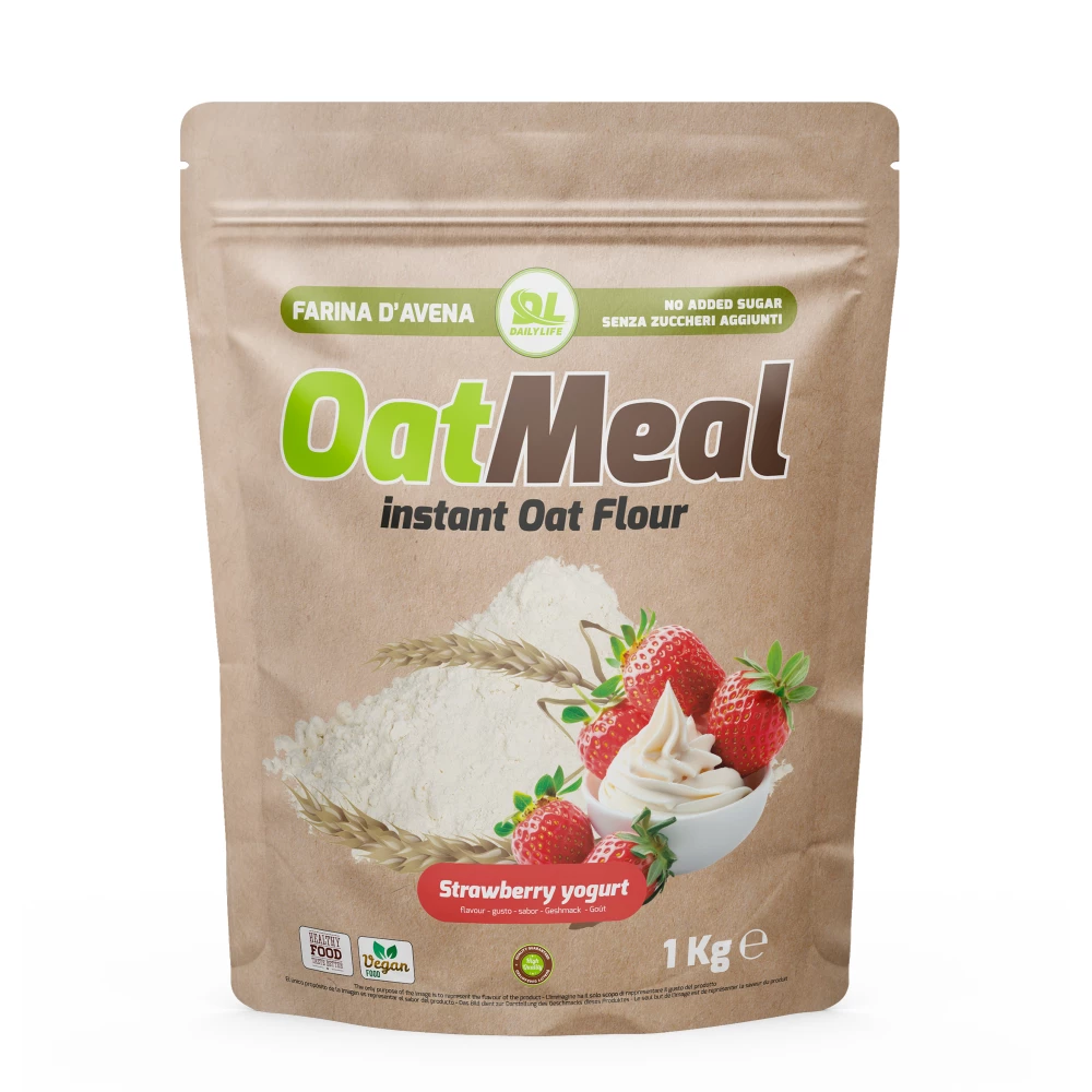 OatMeal Instant - 1000g, Strawberry Yogurt