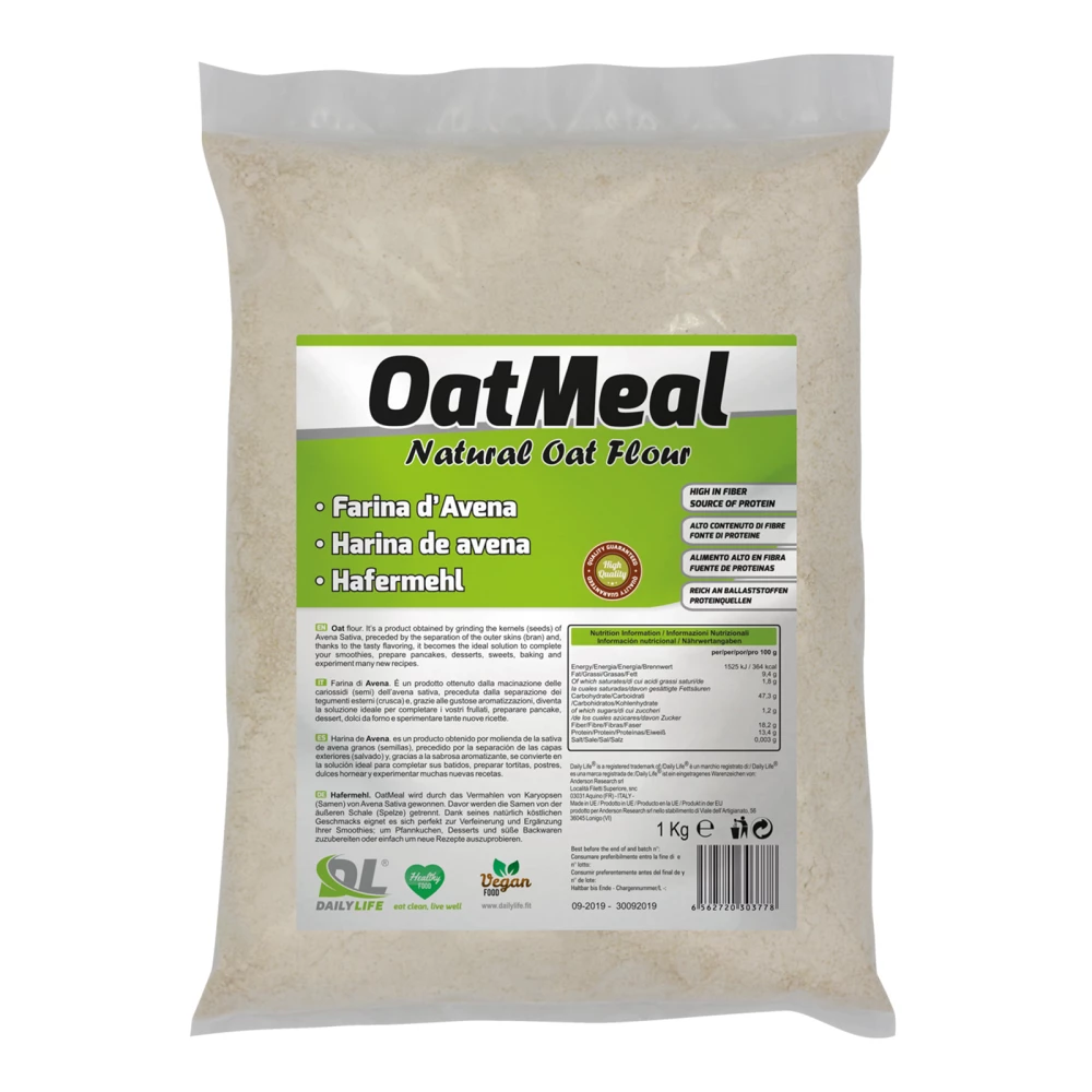 OatMeal Instant - 1000g, Saveur neutre