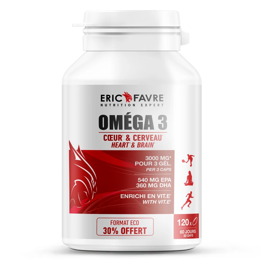 Oméga 3 - 120 Capsules molles